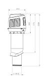 Vilpe 160P/ИЗ/700 INTAKE припливний вентиляційний елемент INTAKE P-160, фото 2