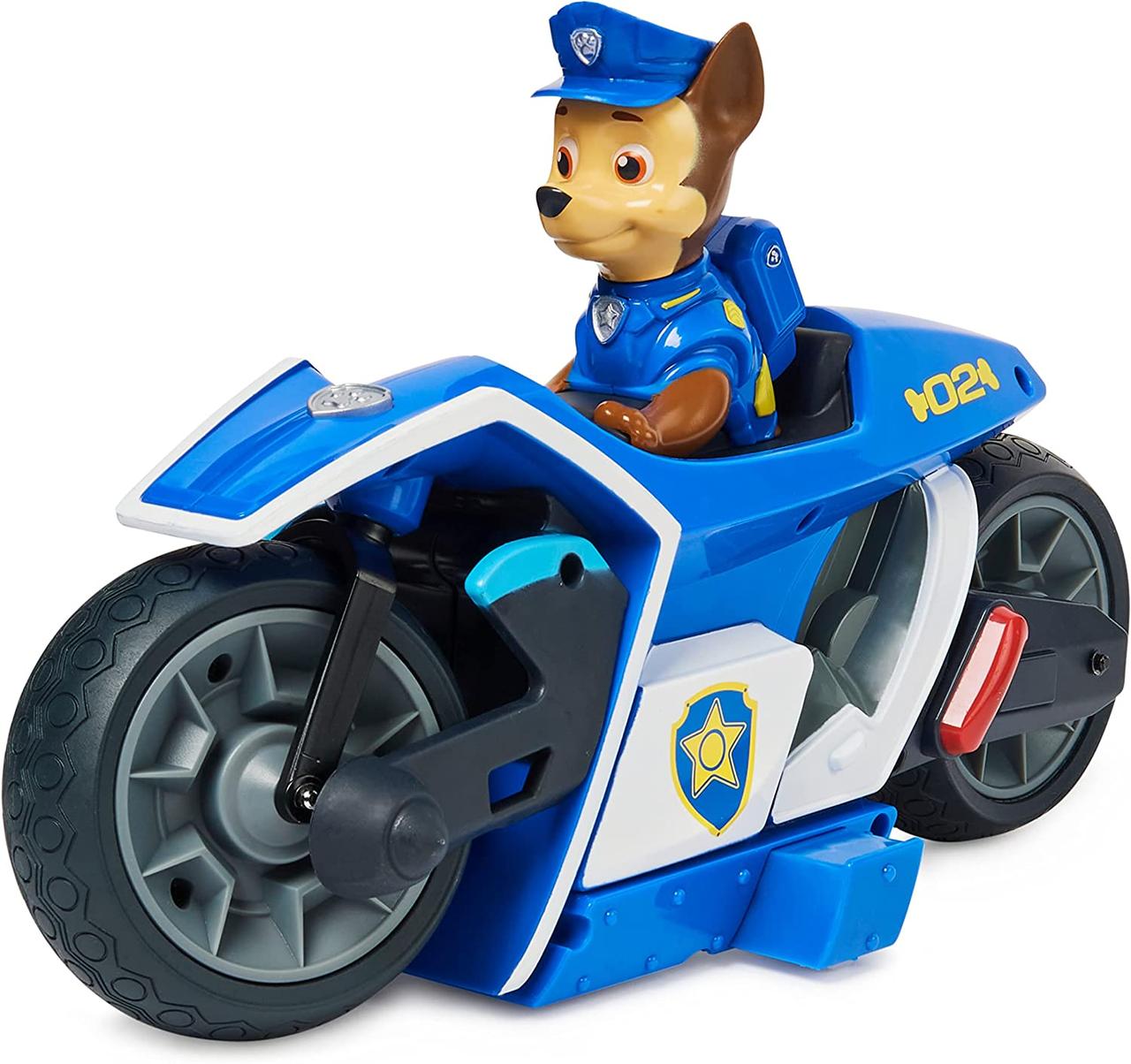 Мотоцикл Чейза на радиоуправлении Щенячий патруль Paw Patrol Chase RC Movie Motorcycle Remote Control Car - фото 2 - id-p1674656008