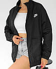 Модна вітровка Найк Nike, розміри 42-44 і 46-48, кольору білий і чорний