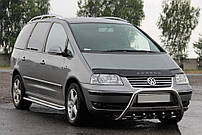 Передній захист кенгурятник WT003M (нерж) Volkswagen Sharan 2010-