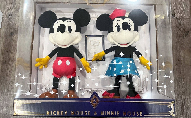 Коллекционный эксклюзивный набор мягкие Минни Маус и Микки Маус Mickey Mouse and Minnie Mouse Plush - фото 7 - id-p1674134037