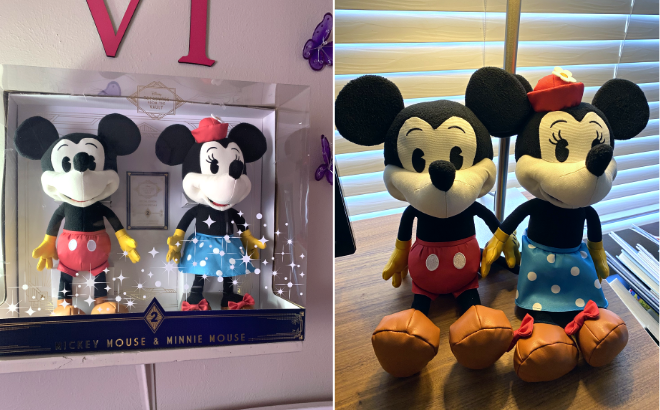 Коллекционный эксклюзивный набор мягкие Минни Маус и Микки Маус Mickey Mouse and Minnie Mouse Plush - фото 8 - id-p1674134037