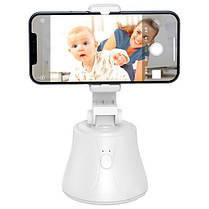Смарт штатив Baseus 360°AI Following Shot Tripod Head SUYT-B02 White, фото 3