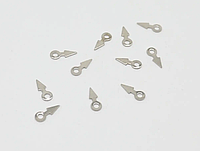 Штифт стрелочка соединитель цвет серебро Размер 14 мм (10 штук)
