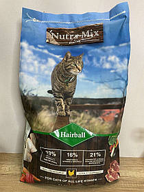 Корм для кішок Nutra Mix® Hairball 9.07кг