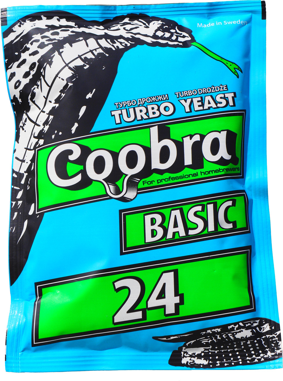 Турбо дріжджі Coobra 24 Basic Turbo сухі