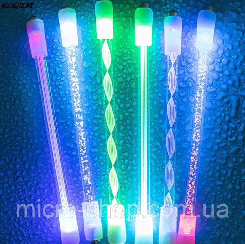 Ручка, що світиться, для пенспінінгу Пенспінінг Пенспіннер skilltoy LED Pen spinning, фото 1