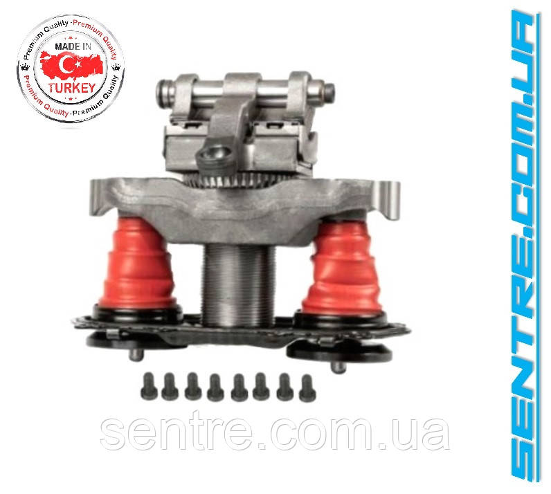 Механізм підводу суппорту BPW TSB3709; TSB4309; TSB4312 в зборі з лапкою, підшипниками та пятаками