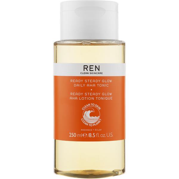 Тонік для сяяння шкіри обличчя з АНА-кислами Ren Radiance Ready Steady Glow Daila AHA Tonic 250 мл