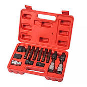 Набір ключів для генератора 13 предметів Rewolt T7135 Комбіновані насадки Cr-Vсталь Польща Гарантія 1 рік