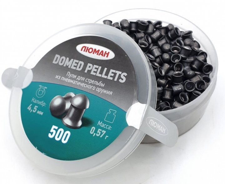 Свинцеві кулі  Люман Domed Pellets 0.57г 500 шт