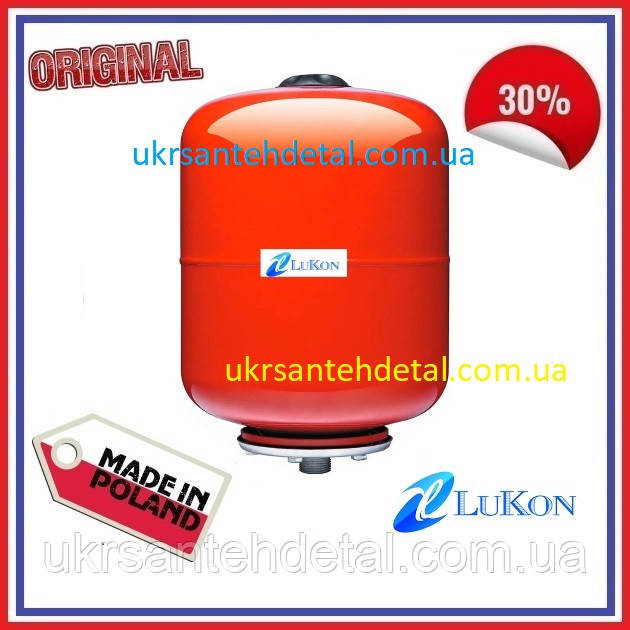 Бак розширювальний для систем опалення 5 л. Круглий. Lukon (Польща)