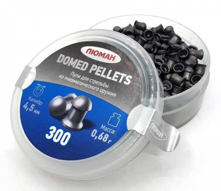 Свинцеві кулі  Люман Domed Pellets 0.68г 300 шт