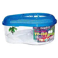 Фаунариум KW Zone Dophin пластиковый 35 x 15,5 см