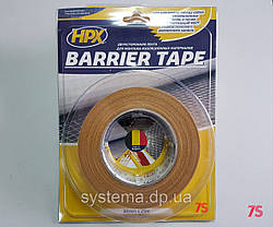 Двостороння клейка стрічка HPX BARRIER TAPE для паро - гідро бар'єрів, 30 мм x 25 м, 220 мкм, прозорий, фото 5