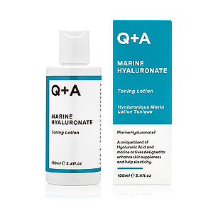 Q+A - Тонізуючий лосьйон з гіалуроновою кислотою Q+A Marine Hyaluronate Toning Lotion 100 ml