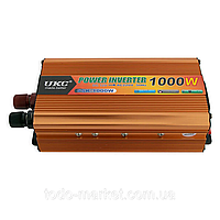 Інвертор для автомобіля (перетворювач напруги) UKC 12V/220V 1000Вт