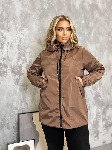 Женская ветровка большого размера 4193 (ЮЭ), цена 790 грн — Prom.ua (ID ...