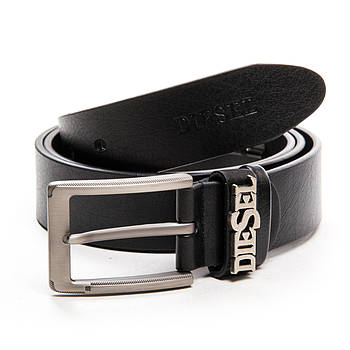 Ремінь Чоловічої шкіри DS-352980 black.Купити чоловічі ремені гуртом і в роздріб.