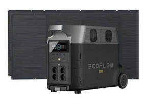 Комплект зарядна станція EcoFlow DELTA Pro і дві сонячні панелі 400 Вт, фото 1