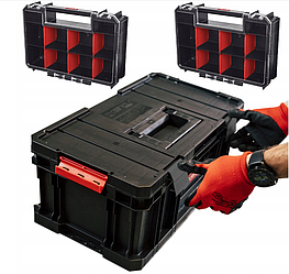 Скринька з 2 органайзерами MULTI Qbrick System TWO TOOLBOX PLUS (Польща)