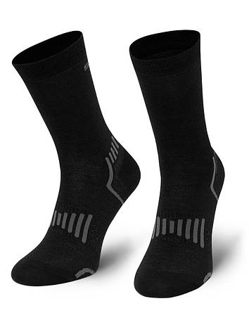 Шкарпетки трекінгові термоактивні SPAIO Trekking 02 чорний, фото 2