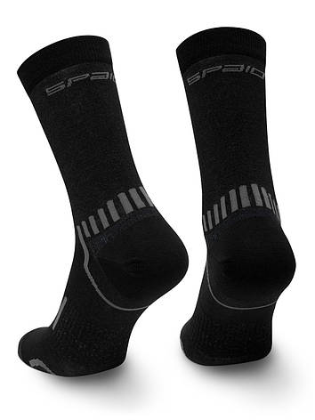 Шкарпетки трекінгові термоактивні SPAIO Trekking 02 чорний, фото 2