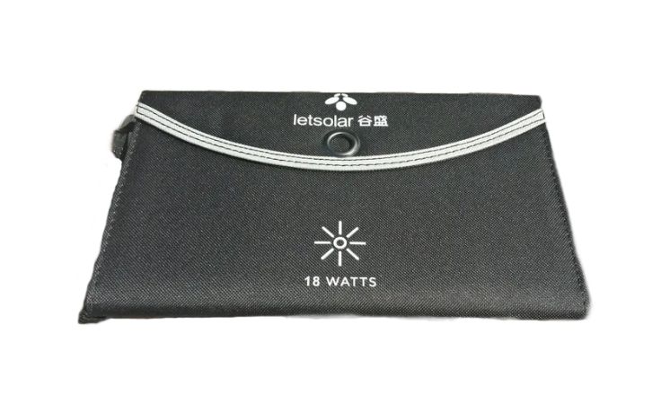 Портативна сонячна панель Letsolar 18 W 2USB сонячний зарядний пристрій (LS-18W)
