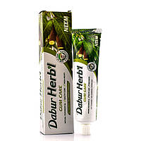 Противовоспалительная зубная паста Дабур с нимом , Dabur Herb l Neem , 150г от кровоточивости десен