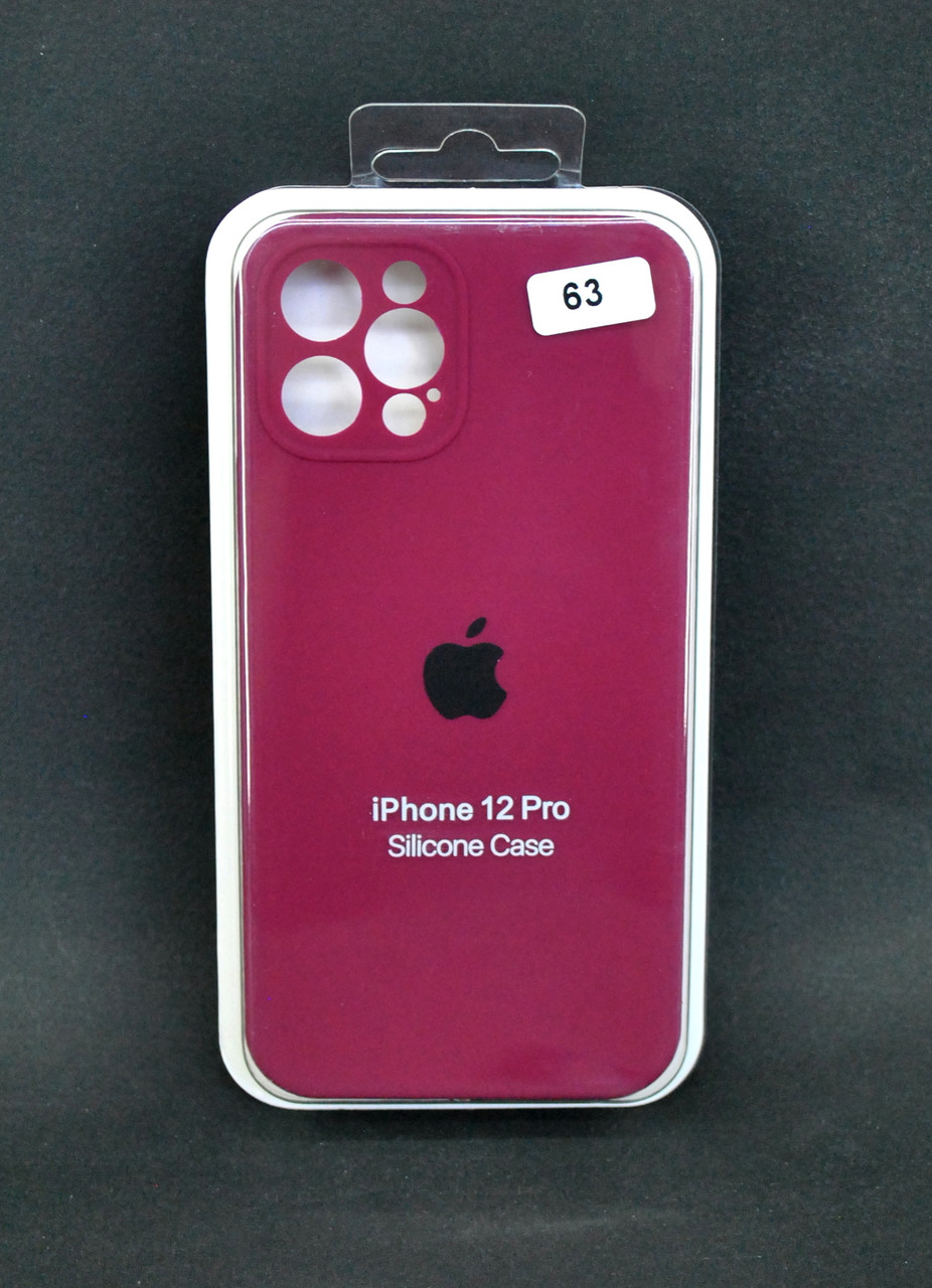 Чохол для телефону iPhone 11 Silicon Case original FULL Camera No63 plum (4you)