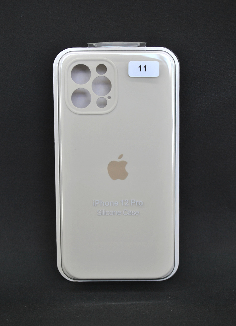 Чохол для телефону iPhone 13Pro Silicone Case original FULL №11 antique white (4you)