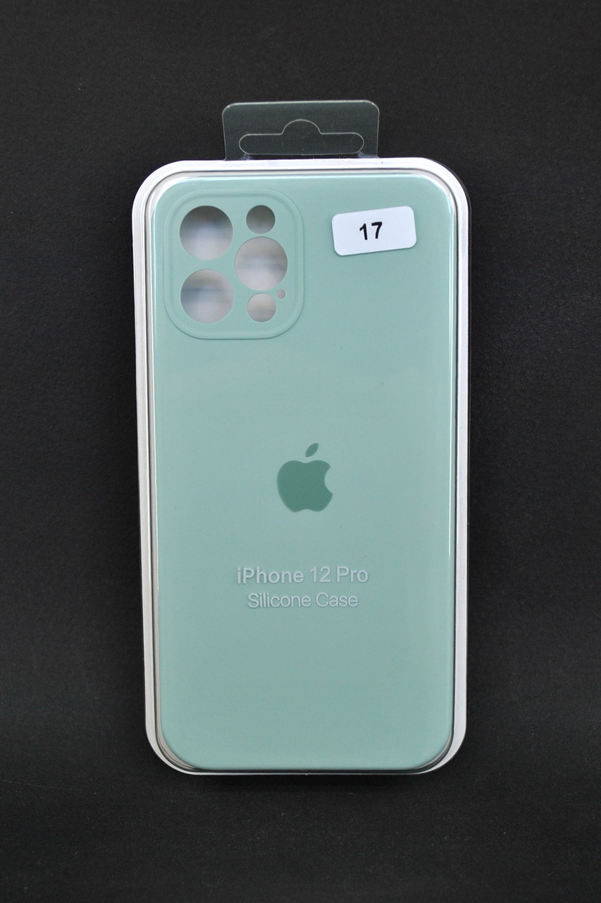 Чохол для телефону iPhone 11Pro Silicone Case original FULL Camera №17 spring mint (4you)