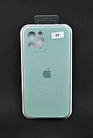 Чехол для телефона iPhone 12Pro Silicone Case original FULL Camera №17 spring mint (4you)