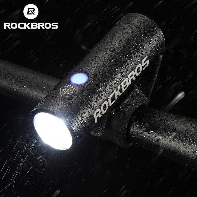 Велосипедна фара велоліхтар ROCKBROS R1-800 4000 mAh 800LM Type-C USB, IPX6, 5Mode Black (R1-800)