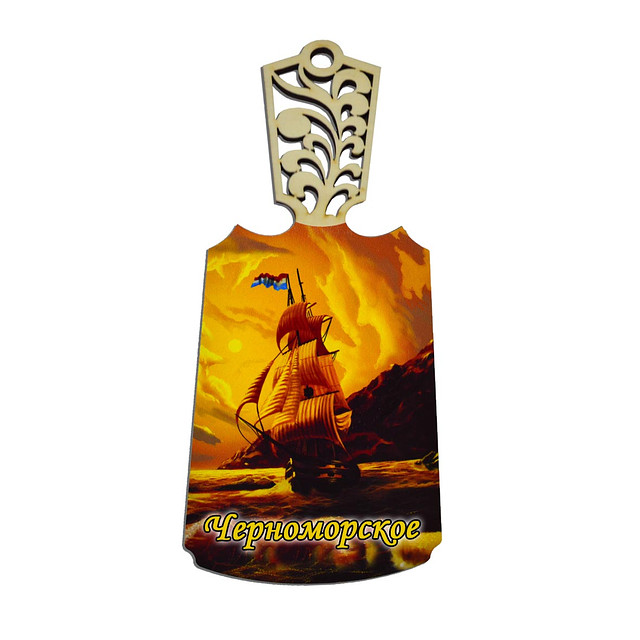 Дошка обробна No12 Чорноморська "Корабль захід", фото 1