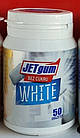 Жувальна Гумка Біла JET gum White 50 шт Без Сахара 70 г Німеччина, фото 4