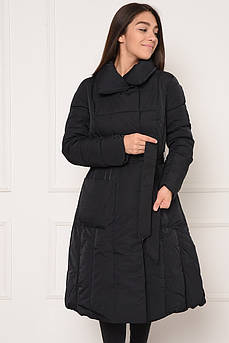 Куртка жіноча чорна зимня 149701M