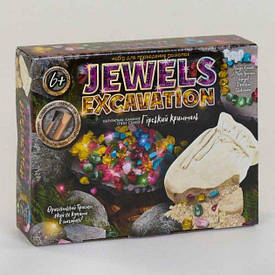 Набір для проведення розкопок Danko Toys Jewels Excavation камені (Укр) (JEX-01-02)