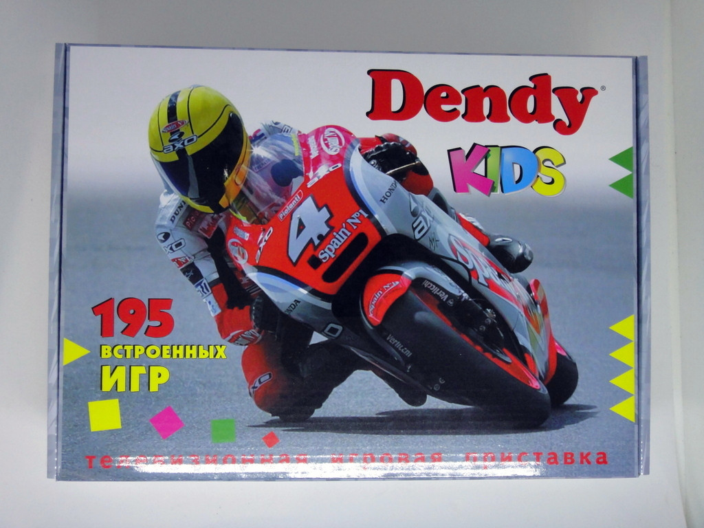 Игровая приставка к телевизору, игровая приставка 8 bit Dendy Kids +встроенных 195 игр - фото 4 - id-p1674773008