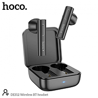 Наушники беспроводные HOCO DES12 Wireless Headset TWS Black