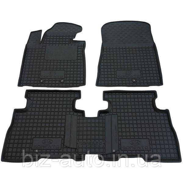 Авто ковріки в салон Kia Sorento 2013-2015 (Avto-Gumm) Автогум