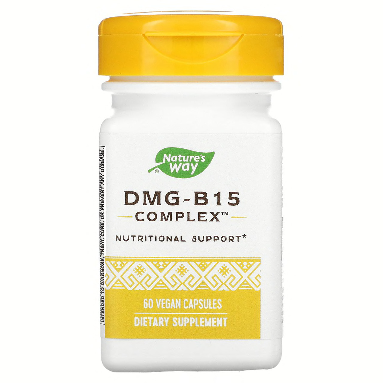 DMG-B15 Complex, Nature's Way, 60 веганських капсул