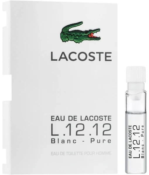 Lacoste Eau De L.12.12 Blanc Туалетна вода, 1.5 мл пробник, фото 1