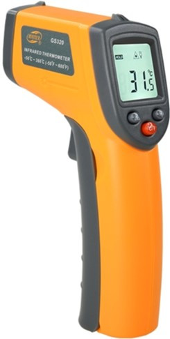 Інфрачервоний безконтактний термометр пірометр GM320 з лазерним покажчиком (GM320), фото 1