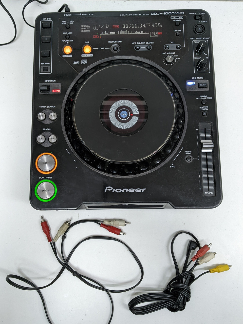 Pioneer CDJ-1000MK3 DJ пульт бу в хорошем состоянии - фото 2 - id-p1674797311