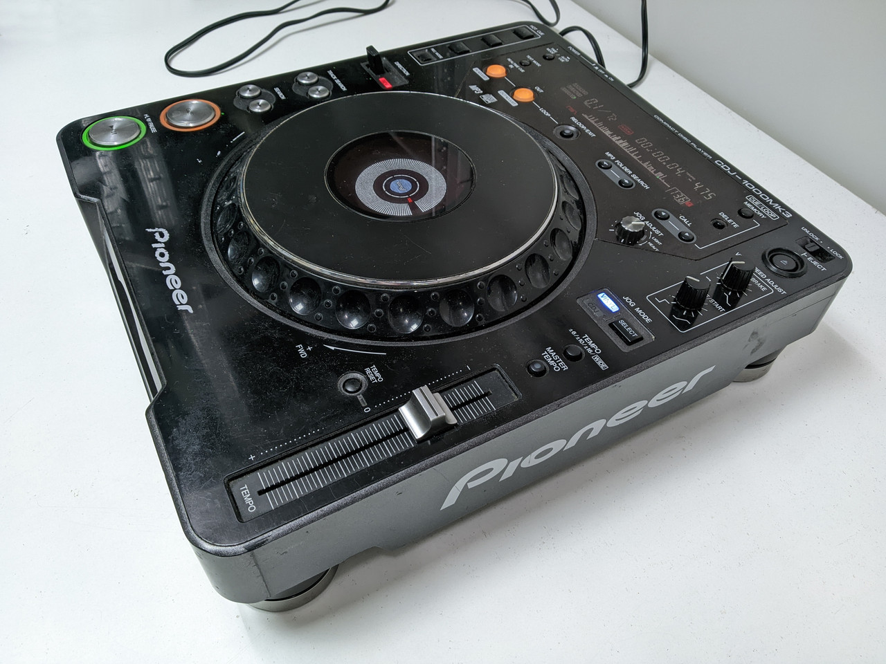 Pioneer CDJ-1000MK3 DJ пульт бу в хорошем состоянии - фото 3 - id-p1674797311