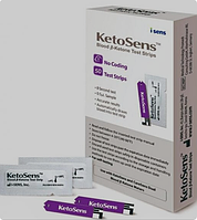 KetoSens тест-полоски на кетоны в крови, 50 шт/уп.