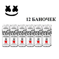 Блок Coca Cola Marshmello Без цукру 12*250ml