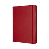 Записник Moleskine Classic 19 х 25 см / Лінійка Червоний, фото 3