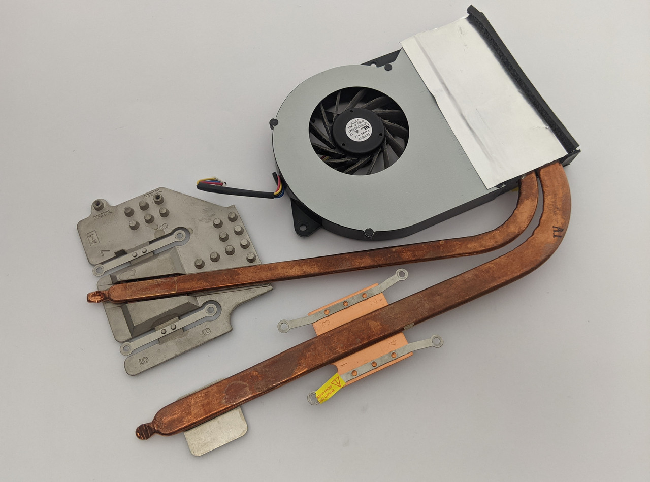 Система охолодження asus n53 n53j x5mj n53jn n53jf n75 13gn0w1am010-2 оригінал з розборки